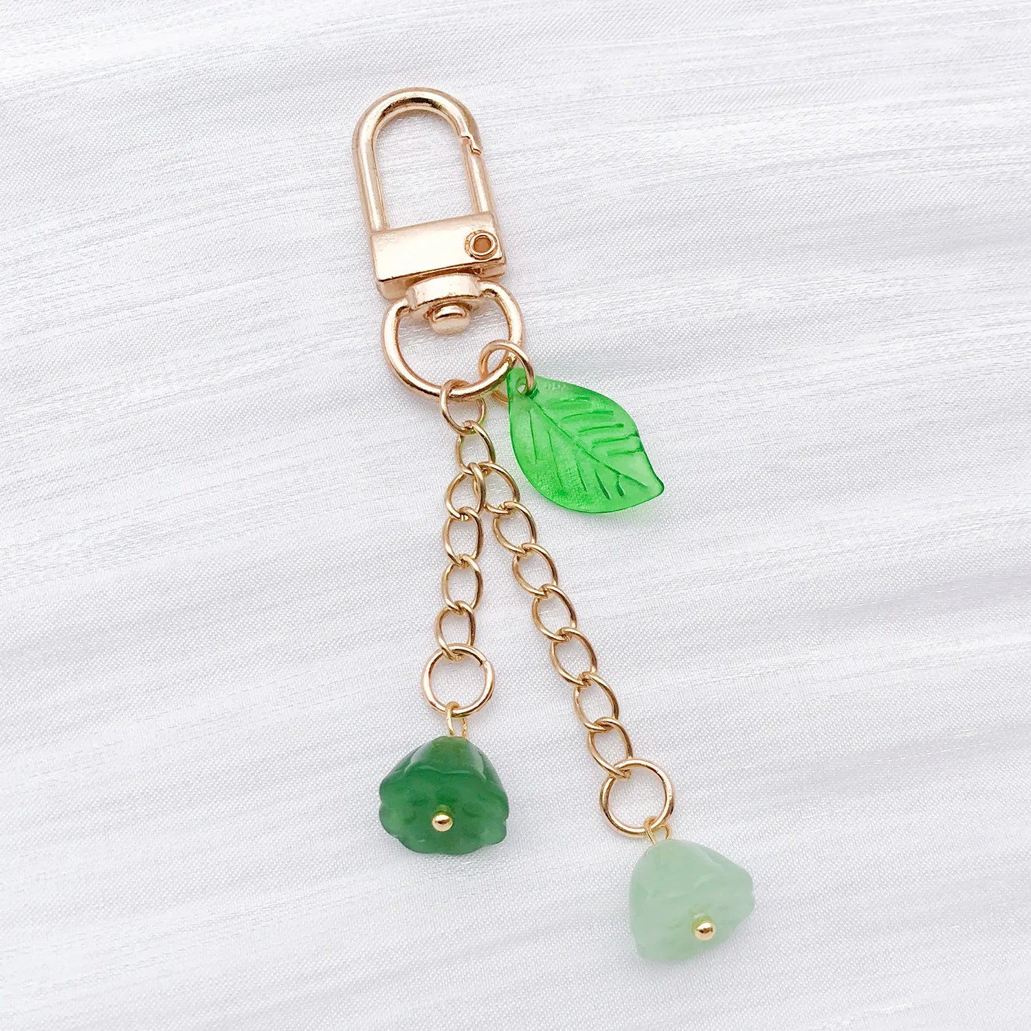 Transparent Glass Lotus Pod Bead Charm Pendant for Bracelet and Necklace Jewelry Making