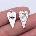 22x11mm 1.1g Multicolor Zinc Alloy Eye Charm Pendant for DIY Necklace Bracelet Jewelry Making