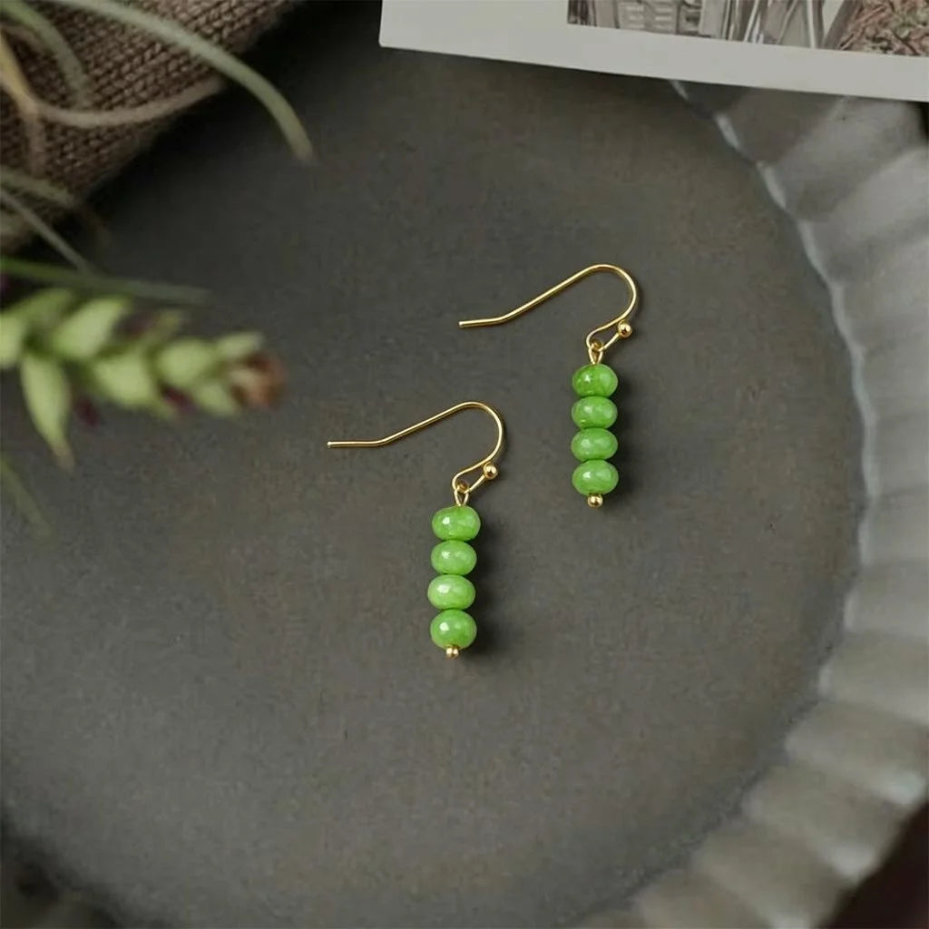 Summer Shell Tassel Drop Earrings Geometric Handmade Vacation Style Commuter Jewelry