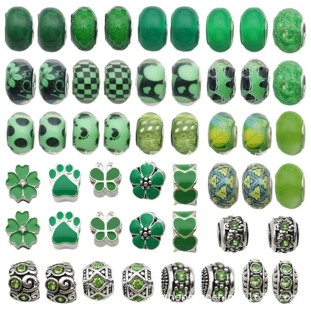 Acrylic Resin Bead Charm Pendants Style 2332