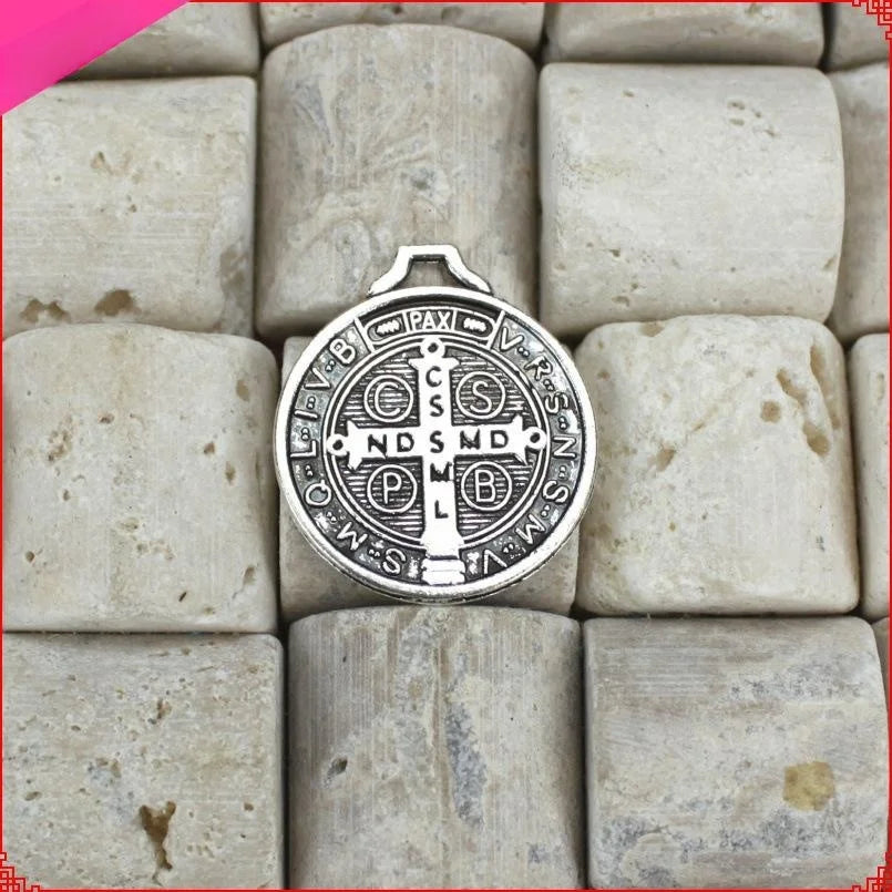 22MM Zinc Alloy Double Sided Charm Pendant for DIY Necklace Bracelet Jewelry Making