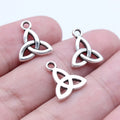 12x14mm 0.7g Antique Silver Zinc Alloy Celtic Knot Charm Pendant for DIY Jewelry Making
