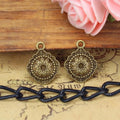 17x14MM Antique Silver Zinc Alloy Charm Pendant for DIY Necklace Bracelet Jewelry Making