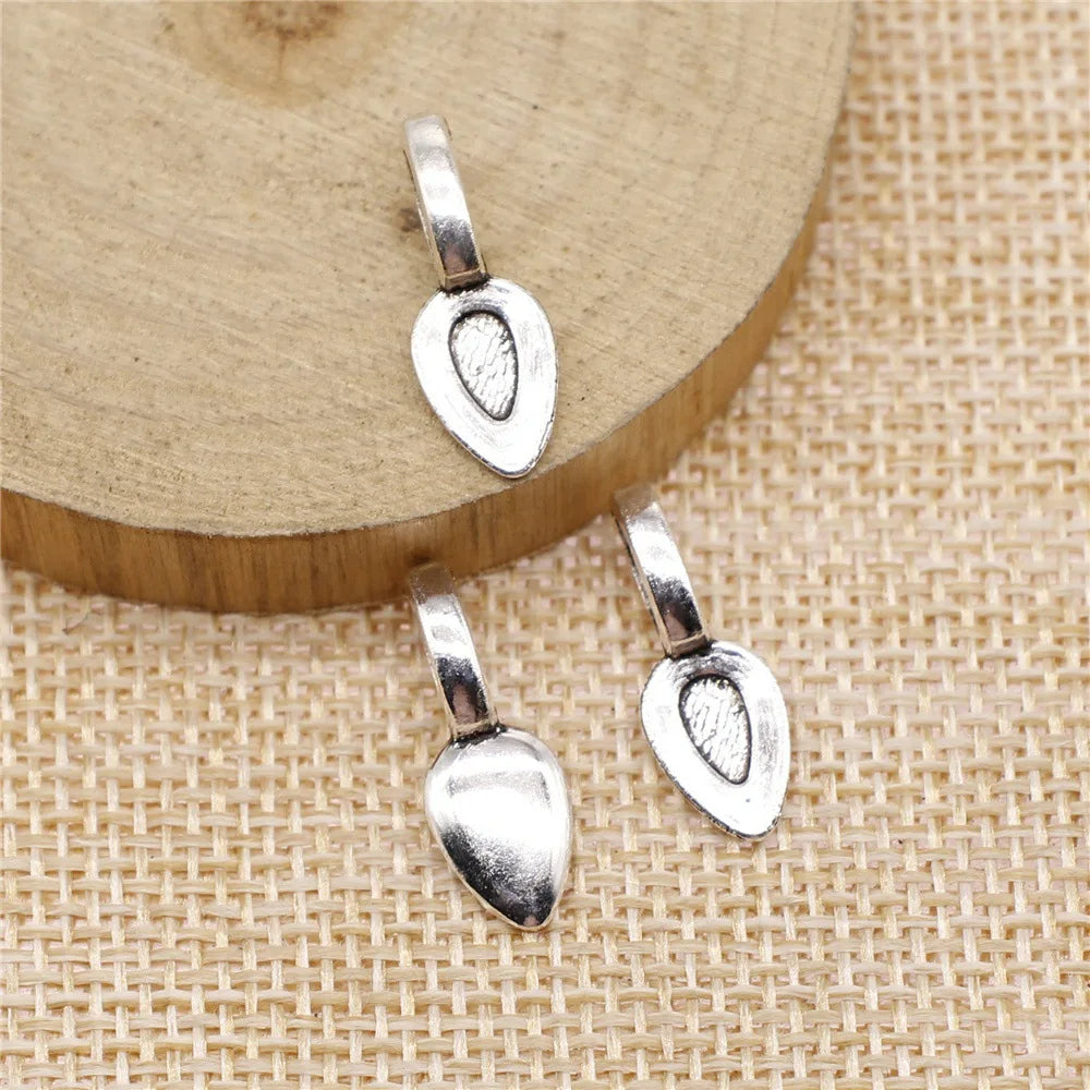 7x21mm 0.7g Multi Color Zinc Alloy Pendant Bail Connector Charm Finding for DIY Necklace Bracelet Making