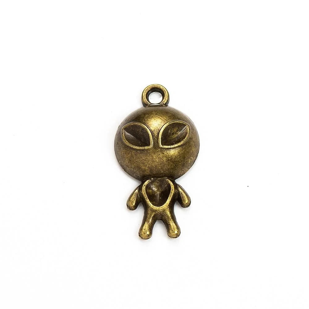 30x10MM Antique Silver Zinc Alloy Charm Pendant for DIY Necklace Bracelet Jewelry Making