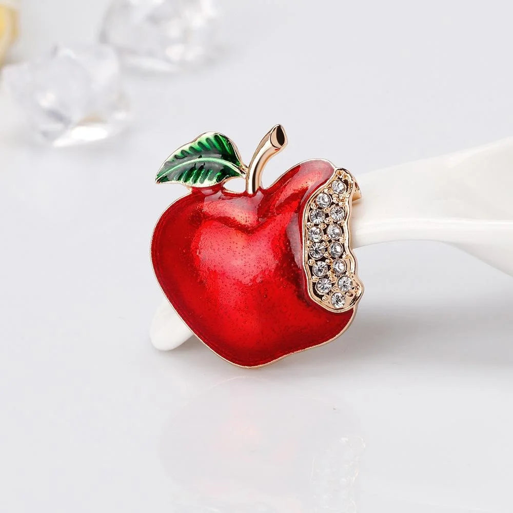 Cute Christmas Dog Santa Hat Bell Enamel Rhinestone Alloy Brooch, Festive Lapel Pin Corsage Gift