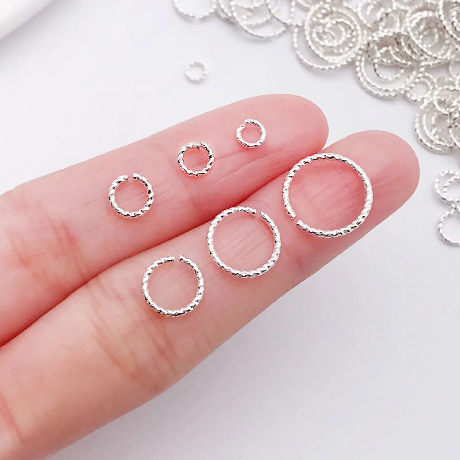 18K Gold Plated Copper Open Twisted Ring Connector Charms for DIY Bracelets Necklaces