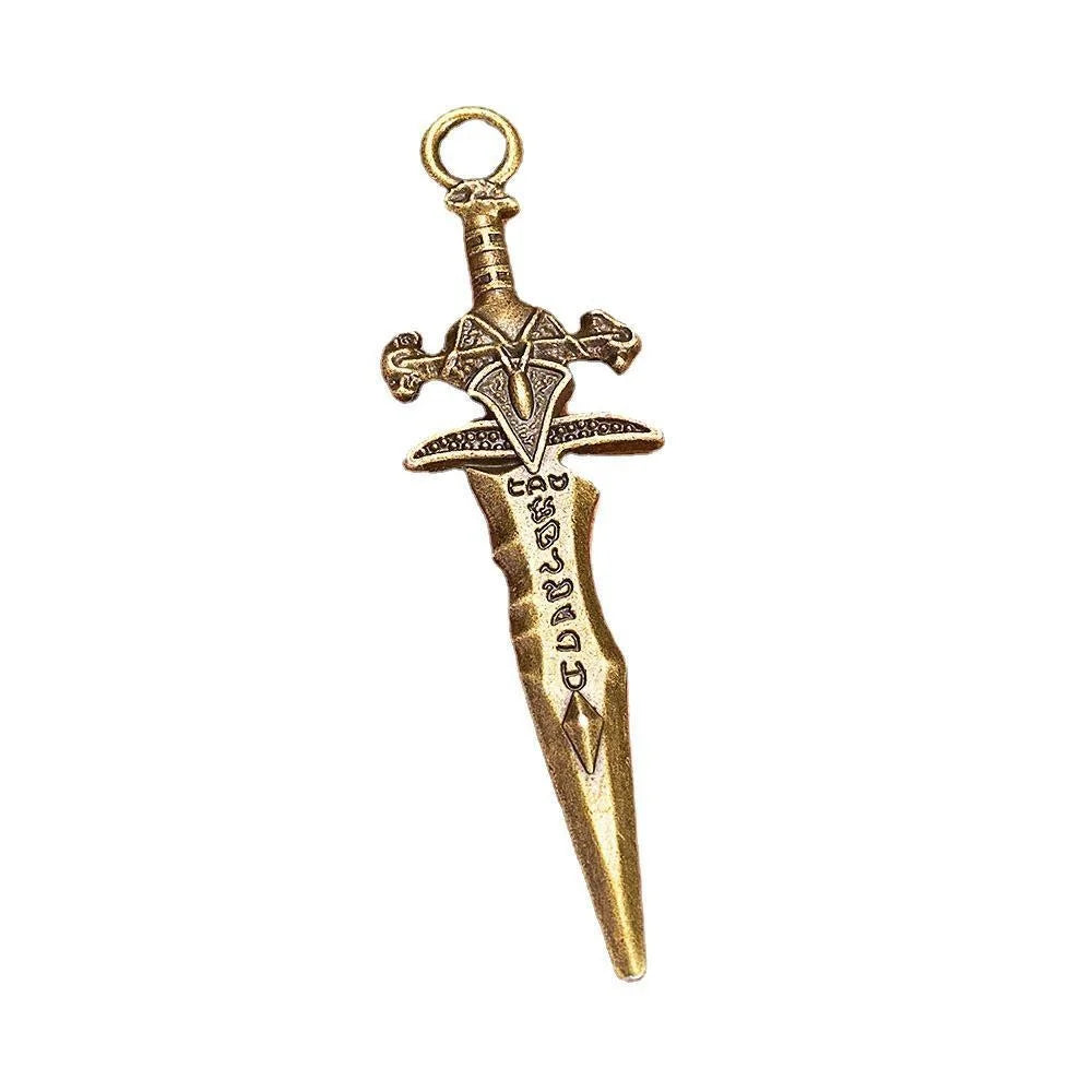 Zinc Alloy Key Charm Pendant for DIY Necklace Bracelet Jewelry Making
