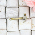 28x15MM Antique Silver Iron Hammer Charm Pendant for DIY Necklace Bracelet Jewelry Making