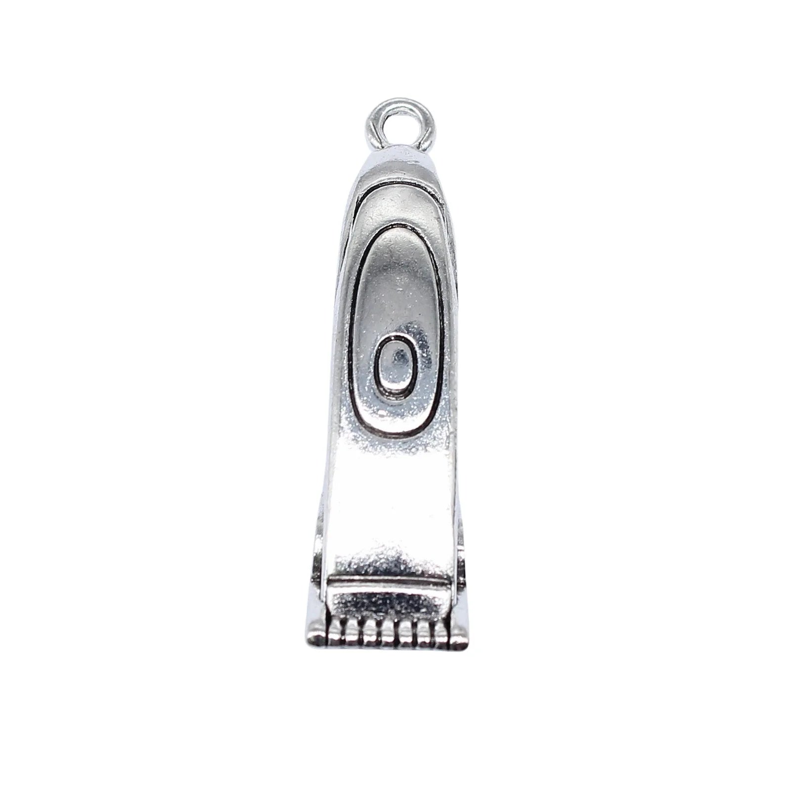 48x12mm 18.3g Antique Silver Zinc Alloy Electric Hair Clipper Charm Pendant for DIY Jewelry Making
