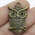 33x21mm 4.1g Multicolor Zinc Alloy Owl Cat Charm Pendant for DIY Necklace Bracelet Jewelry Making