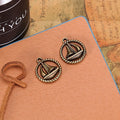 16mm Antique Silver Zinc Alloy Sailboat Charm Pendant for DIY Necklace Bracelet Jewelry Making