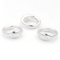 Copper Color Retention Hidden Wire Loop Closed Connector Ring for Necklace Bracelet Findings