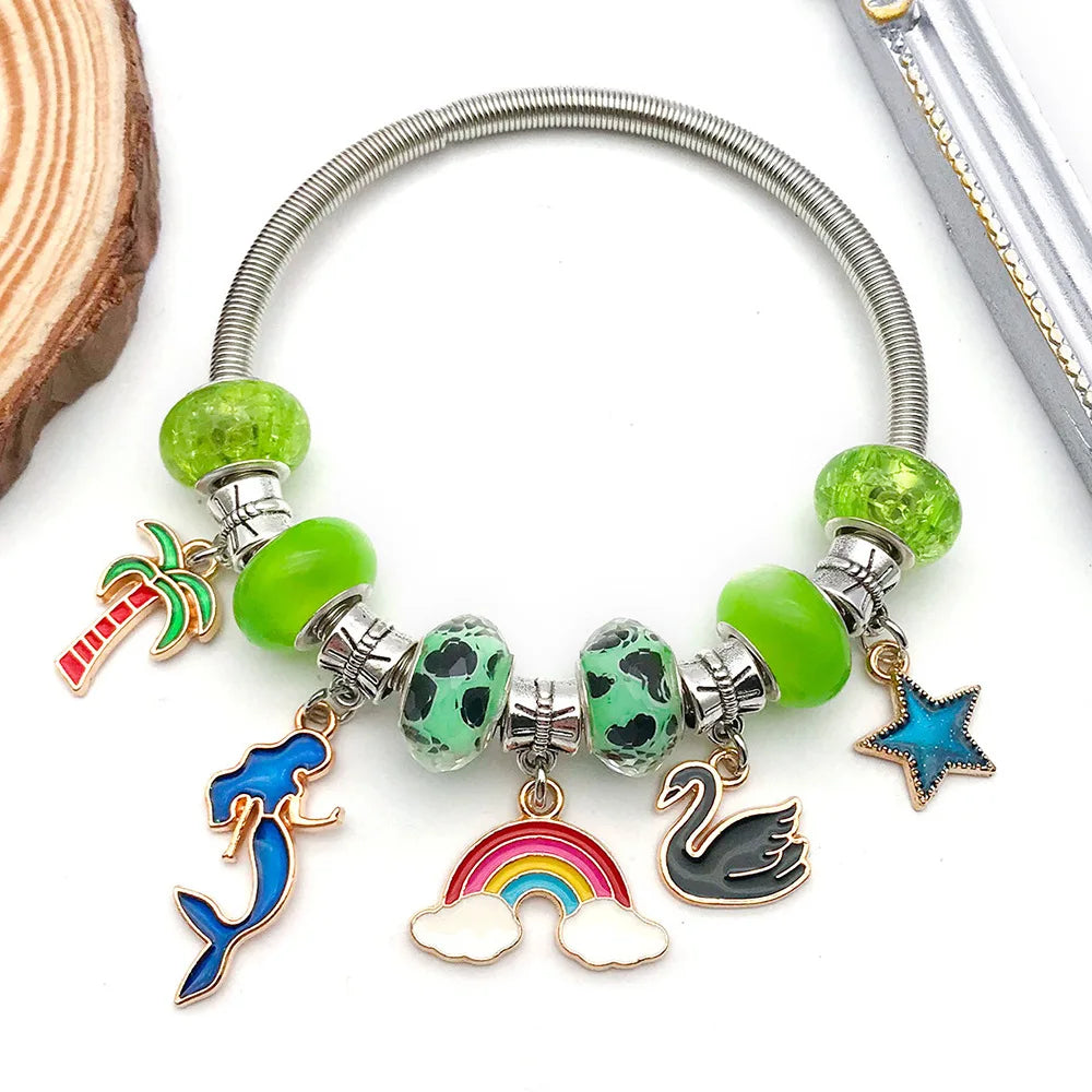 Acrylic Resin Bead Charm Pendants Style 2332