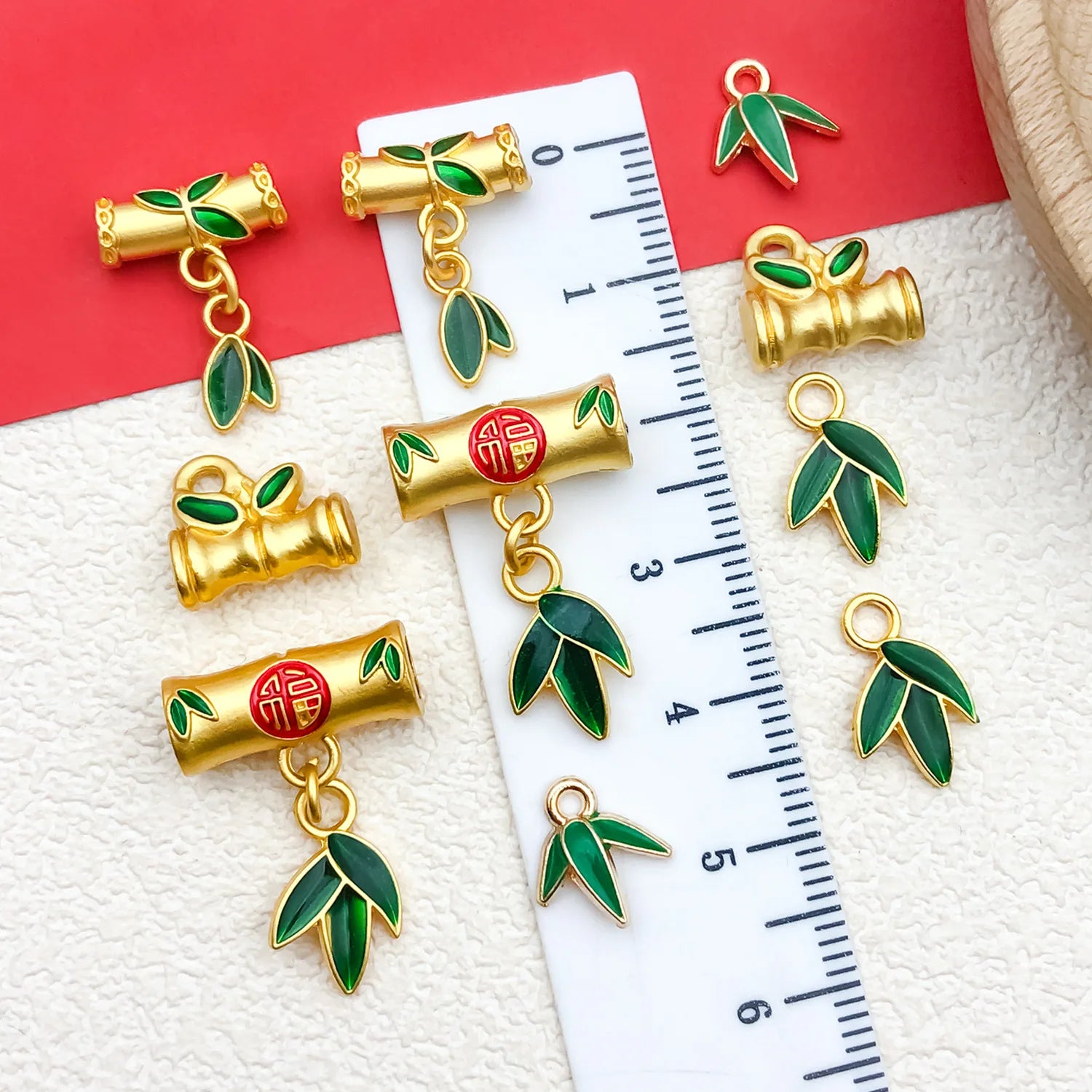 Enamel Zinc Alloy Enamel Beads Style 1055