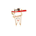 Cute Enamel Alloy Medical Heart ECG Brooch For Women, Nurse Doctor Lapel Pin Corsage Suit Accessory Gift