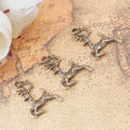 20x14MM Zinc Alloy Deer Charm Pendant for DIY Necklace Bracelet Jewelry Making