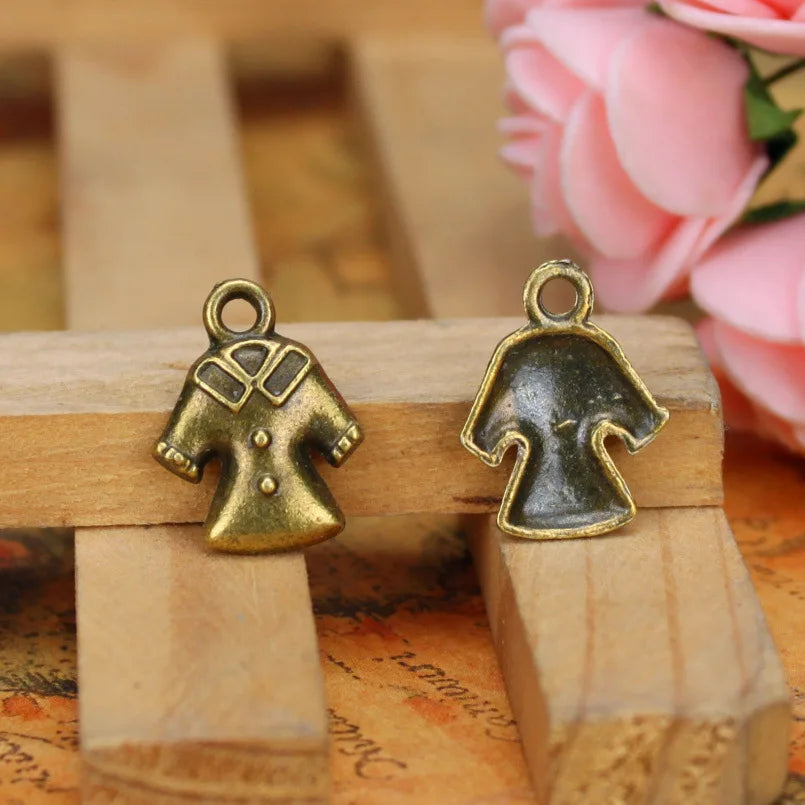 18x14MM Zinc Alloy Clothing Charm Pendant for DIY Necklace Bracelet Jewelry Making