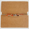 Lucky Japanese Rice Pearl Natural Stone Beaded Bracelet For Women Minimalist Cute Rope Style