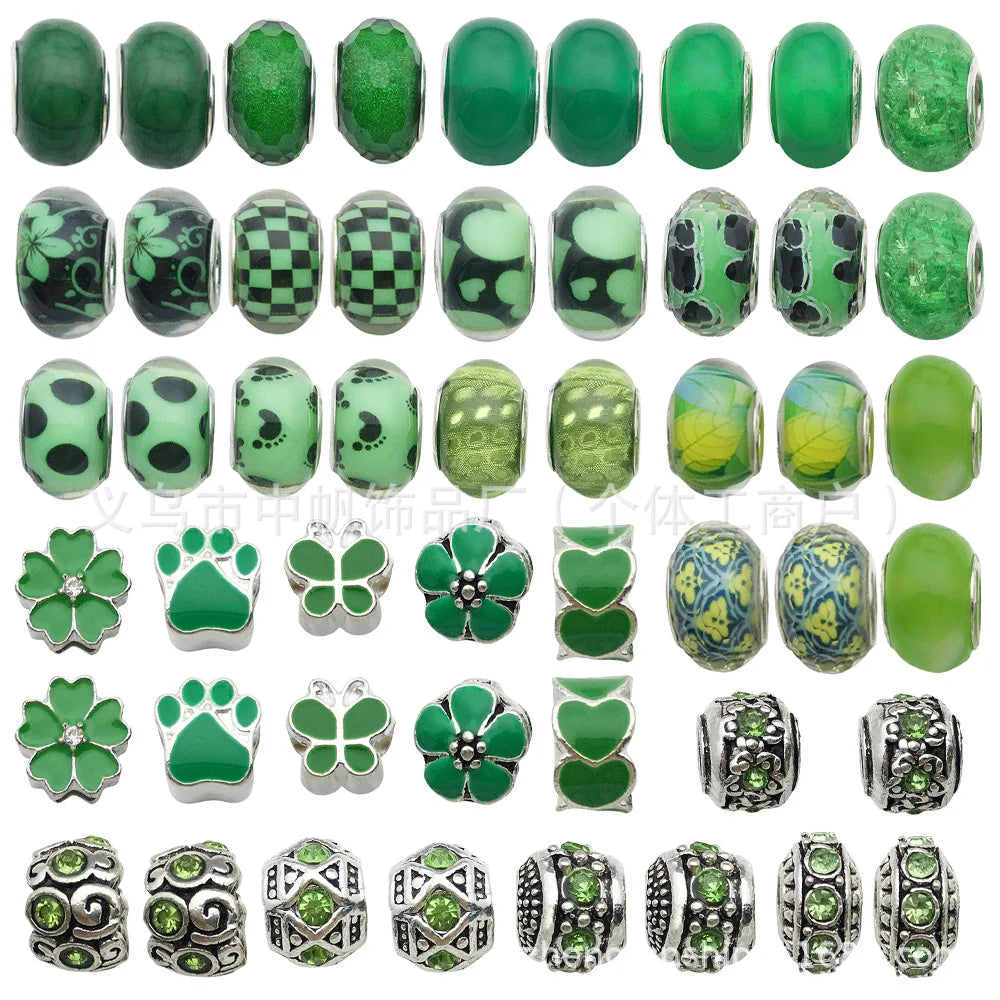 Acrylic Resin Bead Charm Pendants Style 2332