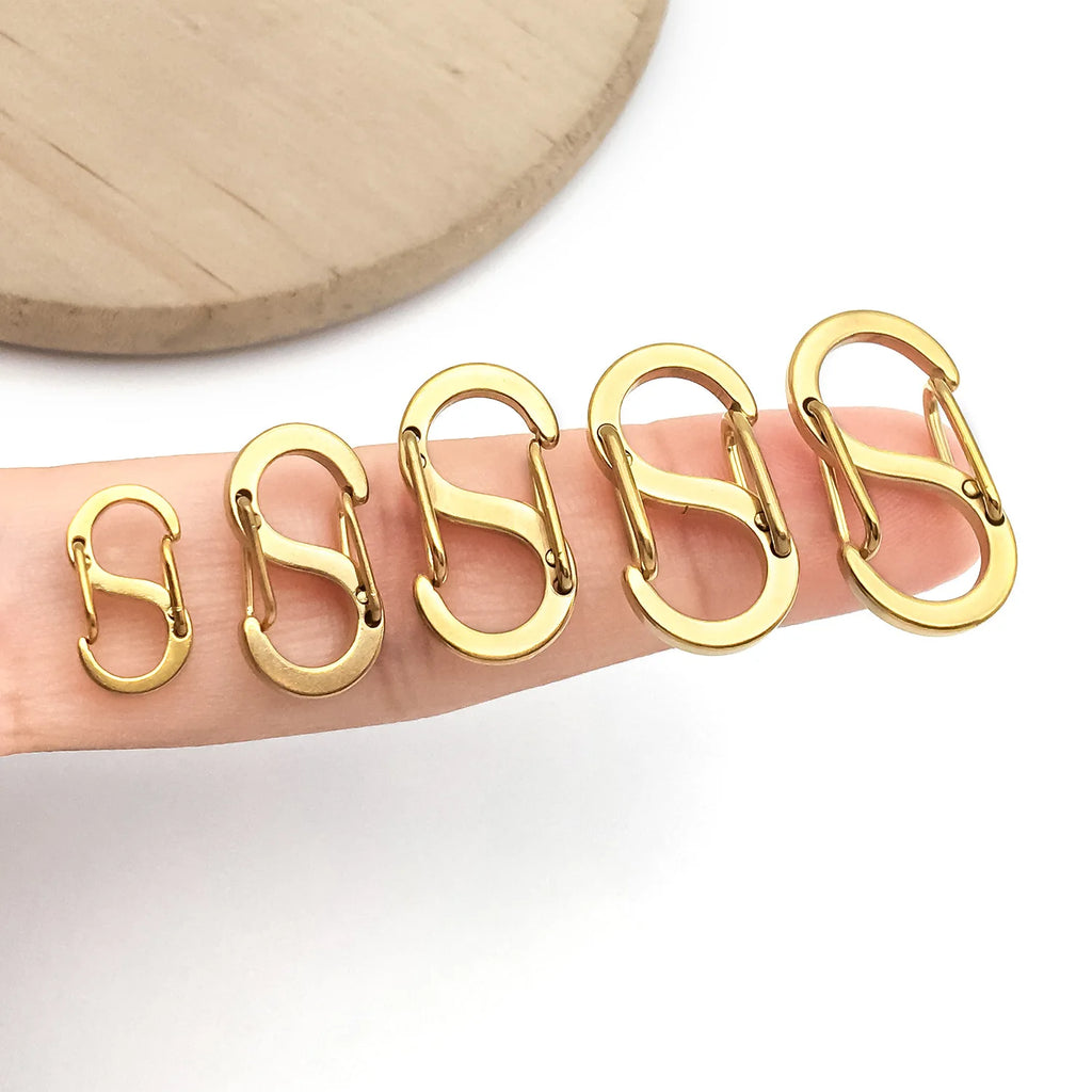 Stainless Steel S Shaped 8 Clasp for Bracelet, Necklace and Bag Hardware