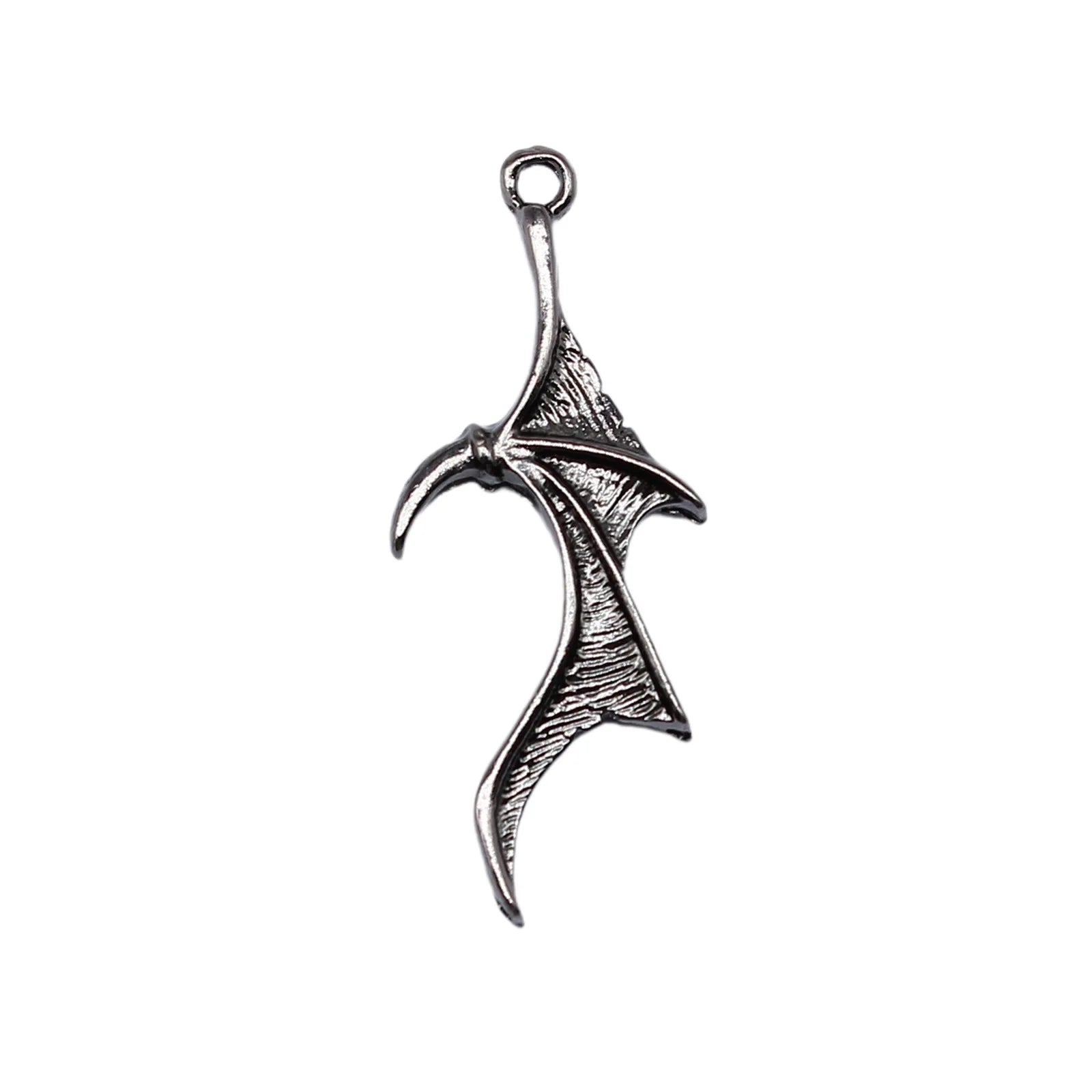 31x12mm 1.1g Multicolor zinc alloy Bat Wing charm pendant for gothic necklace bracelet DIY making