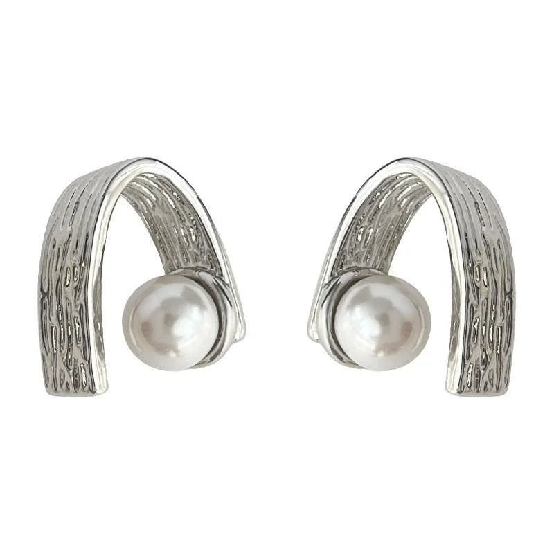 Premium Gold Plated Copper Spiral Clip On Drop Earrings Non Pierced Women's Jewelry