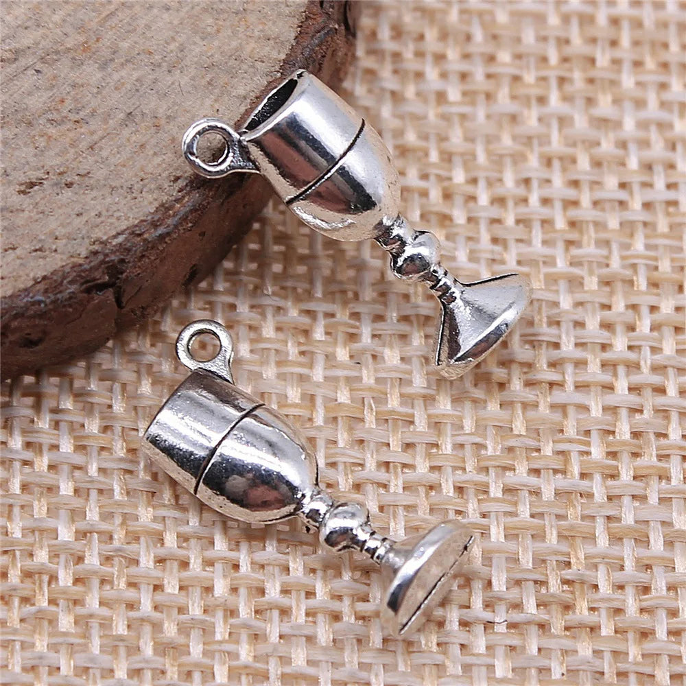 20x7x5mm 1.4g Zinc Alloy Charm Pendants for DIY Jewelry Accessories