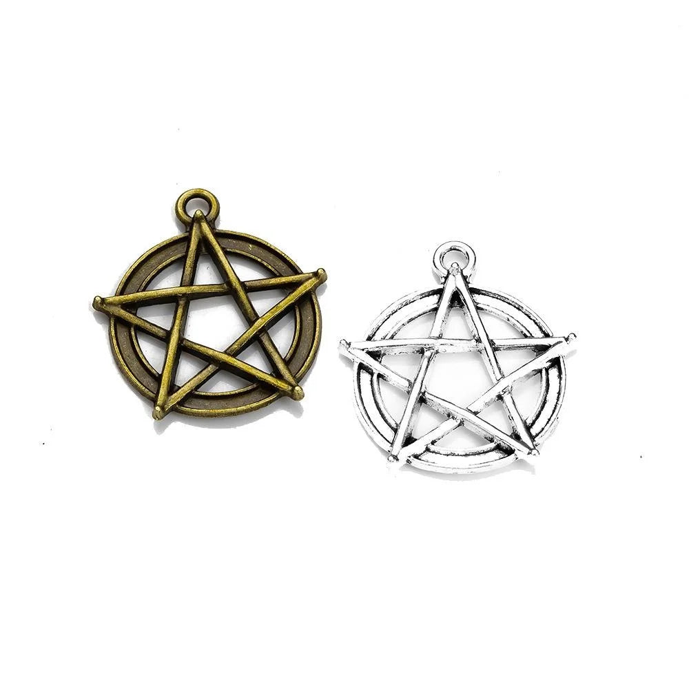 30x28MM Antique Silver Zinc Alloy Charm Pendant for DIY Necklace Bracelet Jewelry Making