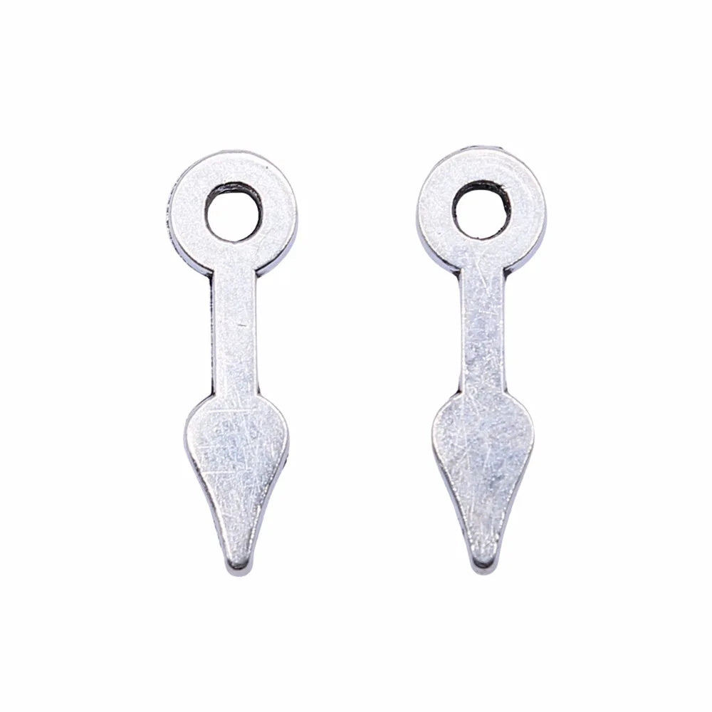 16x5mm 0.4g Zinc Alloy Pointer Charm Pendant for DIY Necklace Bracelet Jewelry Making