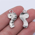 25x13mm 1g Antique Silver Zinc Alloy Tape Measure Charm Pendant for DIY Necklace Bracelet Making