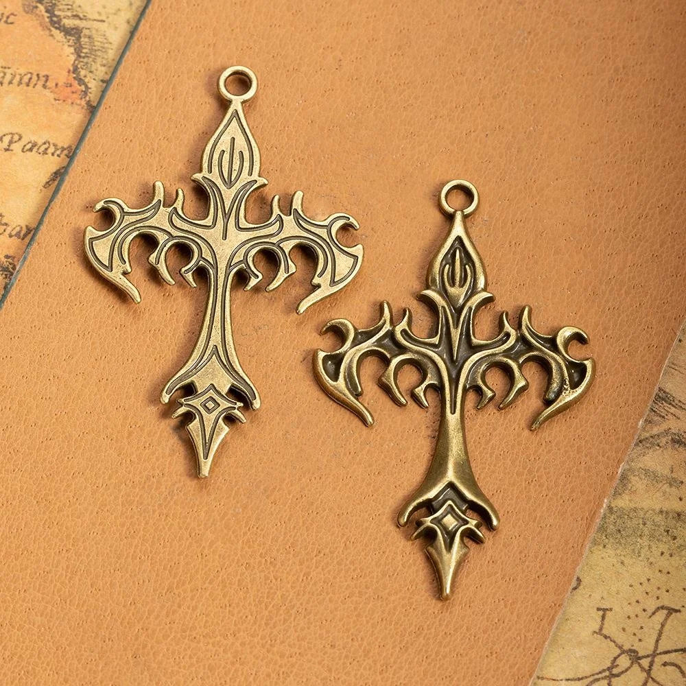 54x34MM Zinc Alloy Charm Pendant for DIY Necklace Bracelet Jewelry Making