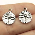 15mm 1.4g Multicolor Zinc Alloy Dragonfly Charm Pendant for DIY Necklace Bracelet Jewelry Making