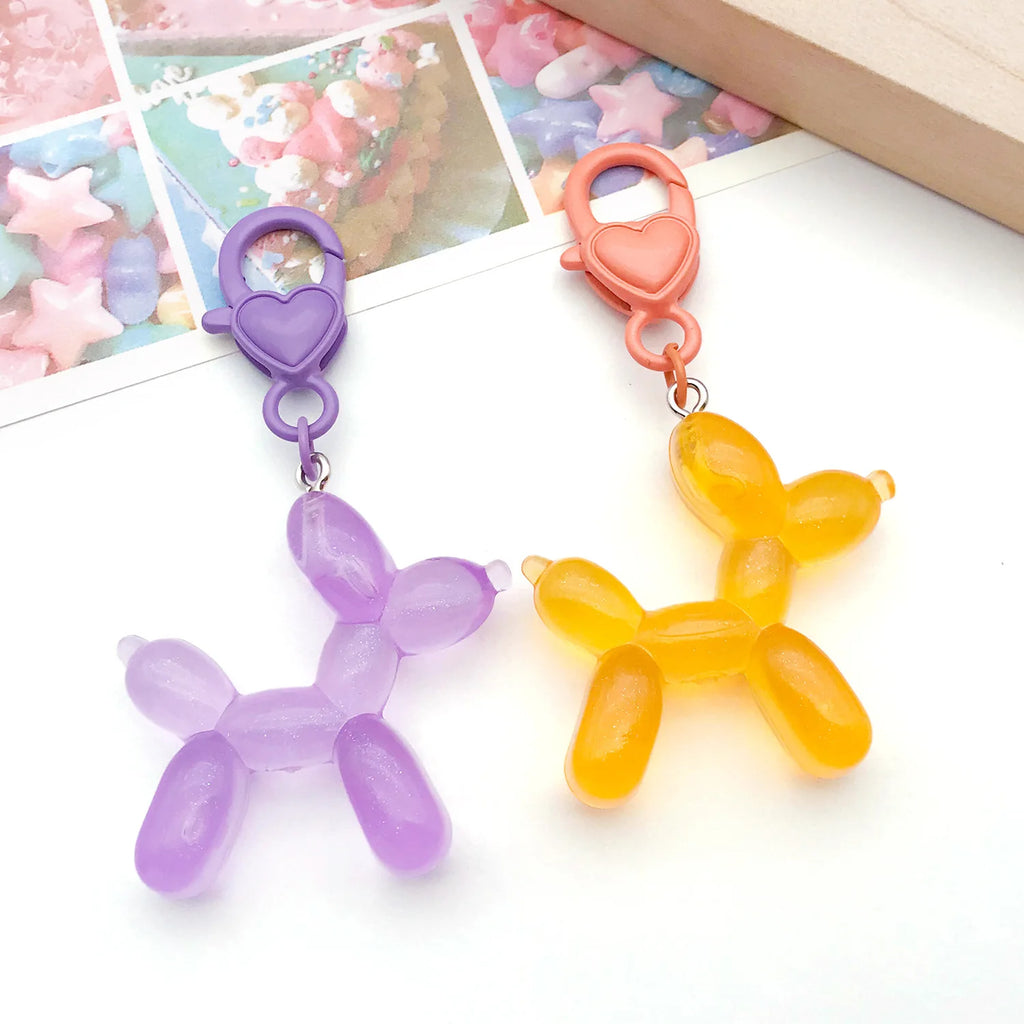 Zinc Alloy Colorful Heart Lobster Clasp for Jewelry Making and Accessory Findings