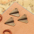 18MM Antique Silver Zinc Alloy Airplane Charm Pendant for DIY Necklace Bracelet Jewelry Making