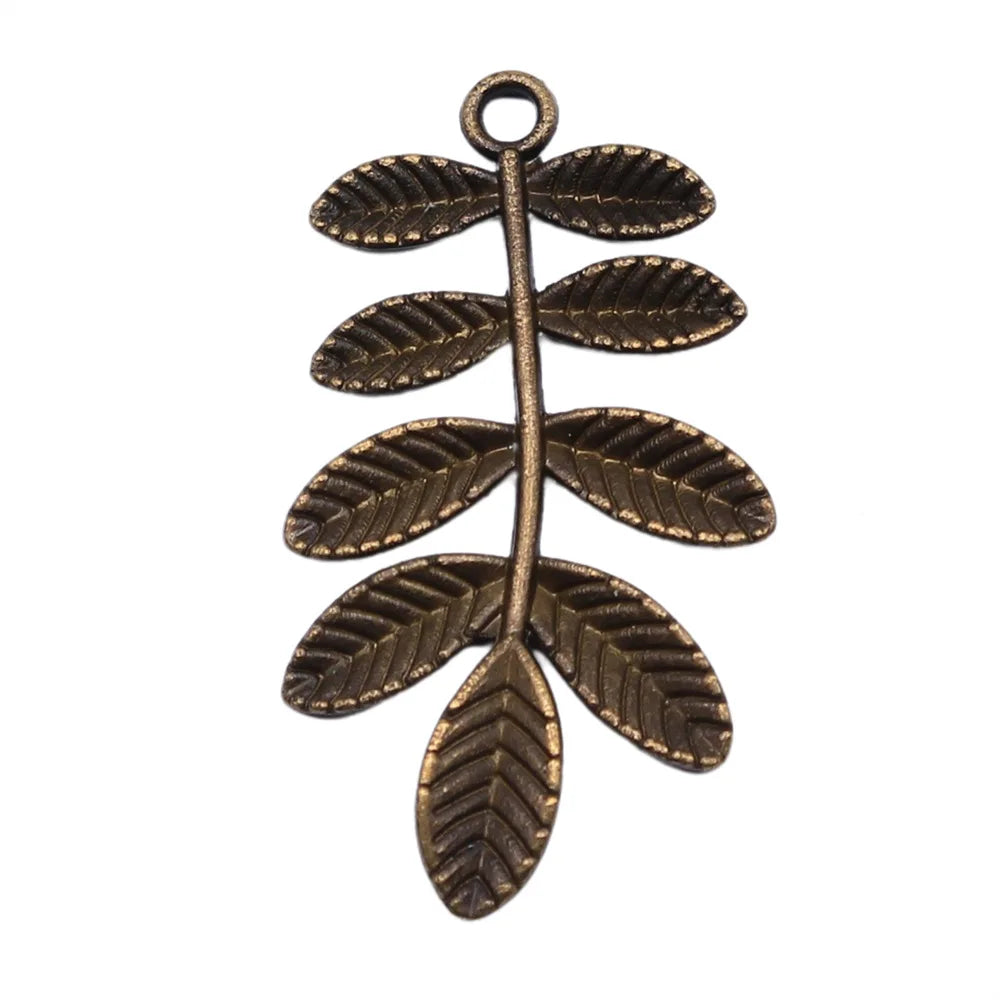 38x22mm 2.8g Multicolor Zinc Alloy Tree Branch Charm Pendant for Necklace Bracelet Jewelry Making