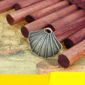31x25MM Zinc Alloy Scallop Shell Shell Charm Pendant for DIY Necklace Bracelet Jewelry Making