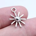 14x18mm 1g Multicolor Zinc Alloy Small Sun Charm Pendant for DIY Necklace Bracelet Jewelry Making