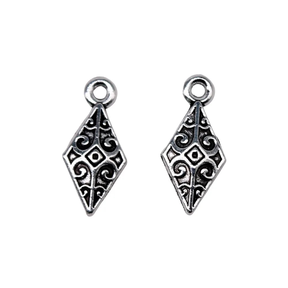 16x7mm 0.72g Multicolor Zinc Alloy Spike Cone Charm Pendant for DIY Necklace Bracelet Jewelry Making
