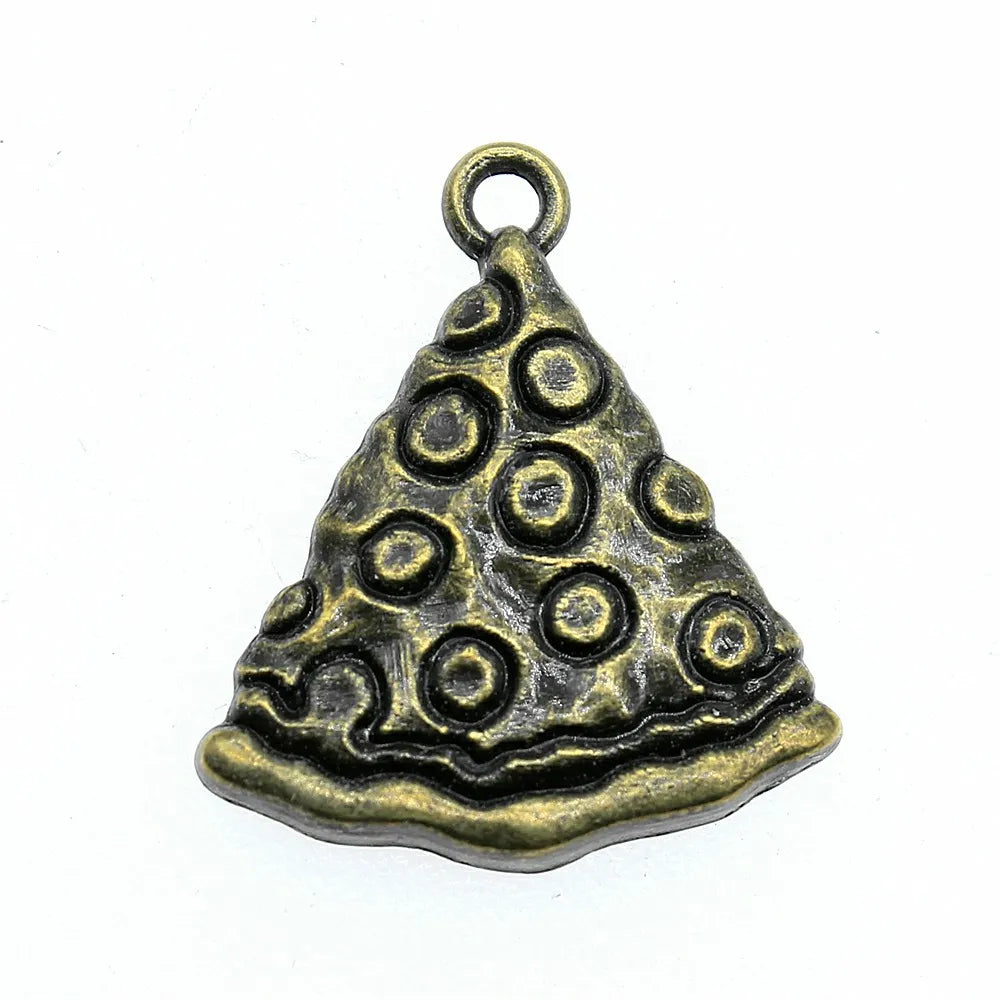 25x22mm 1.9g Multicolor Zinc Alloy Biscuit Charm Pendant for DIY Necklace Bracelet Jewelry Making