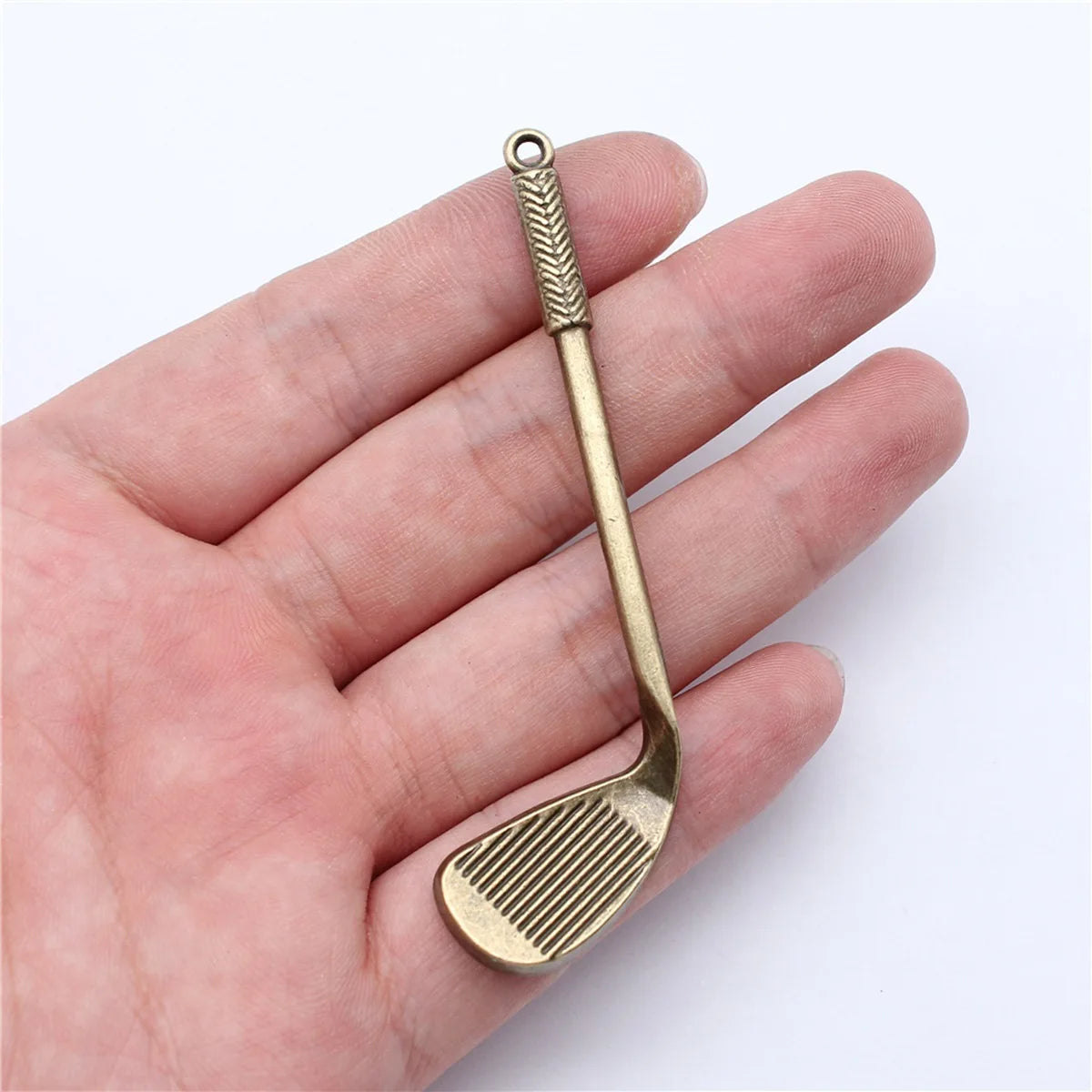 78x26mm 7.1g Multicolor Zinc Alloy Golf Club Charm Pendant for DIY Necklace Bracelet Jewelry Making