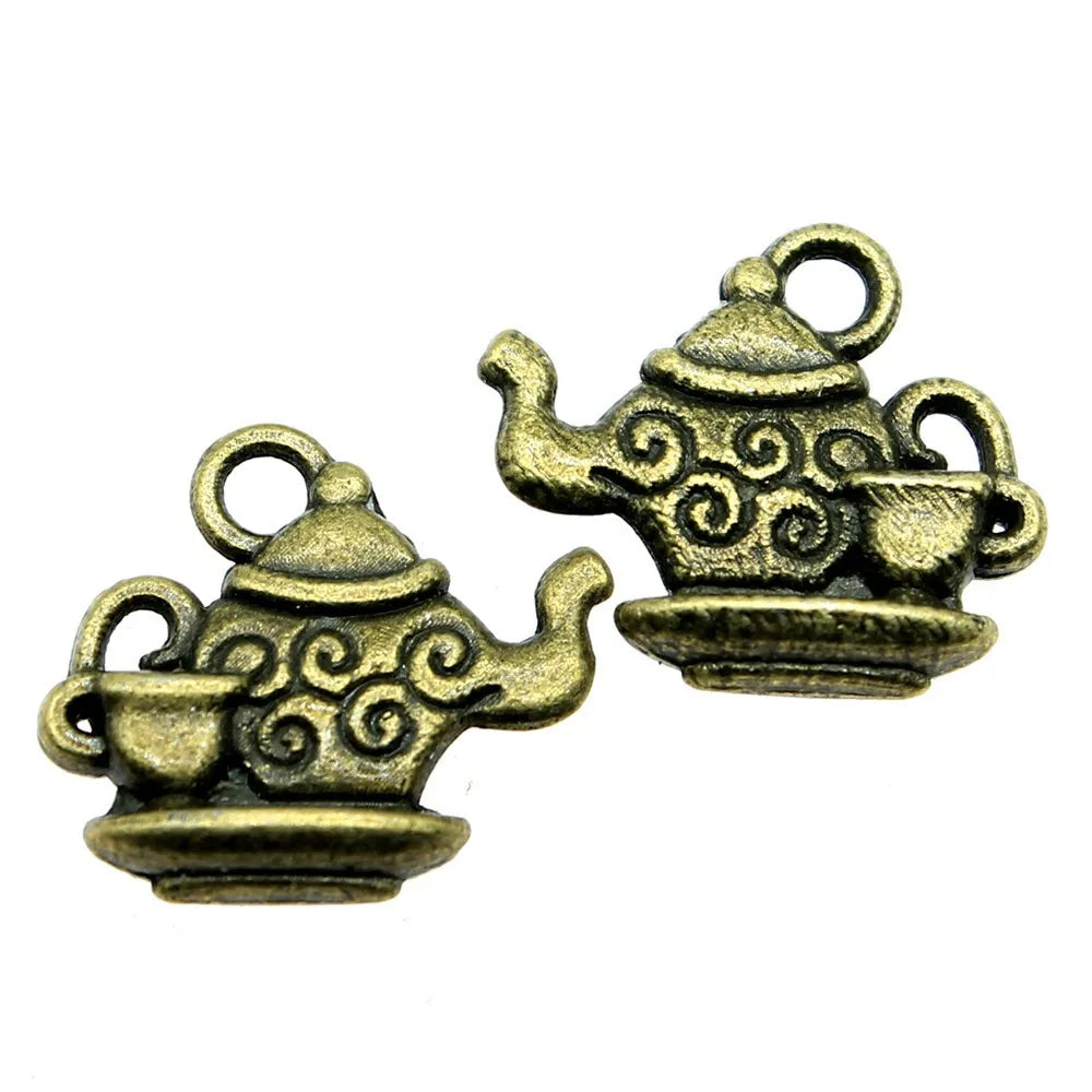 13x15mm 1.2g Zinc Alloy Charm Pendants for DIY Jewelry Accessories