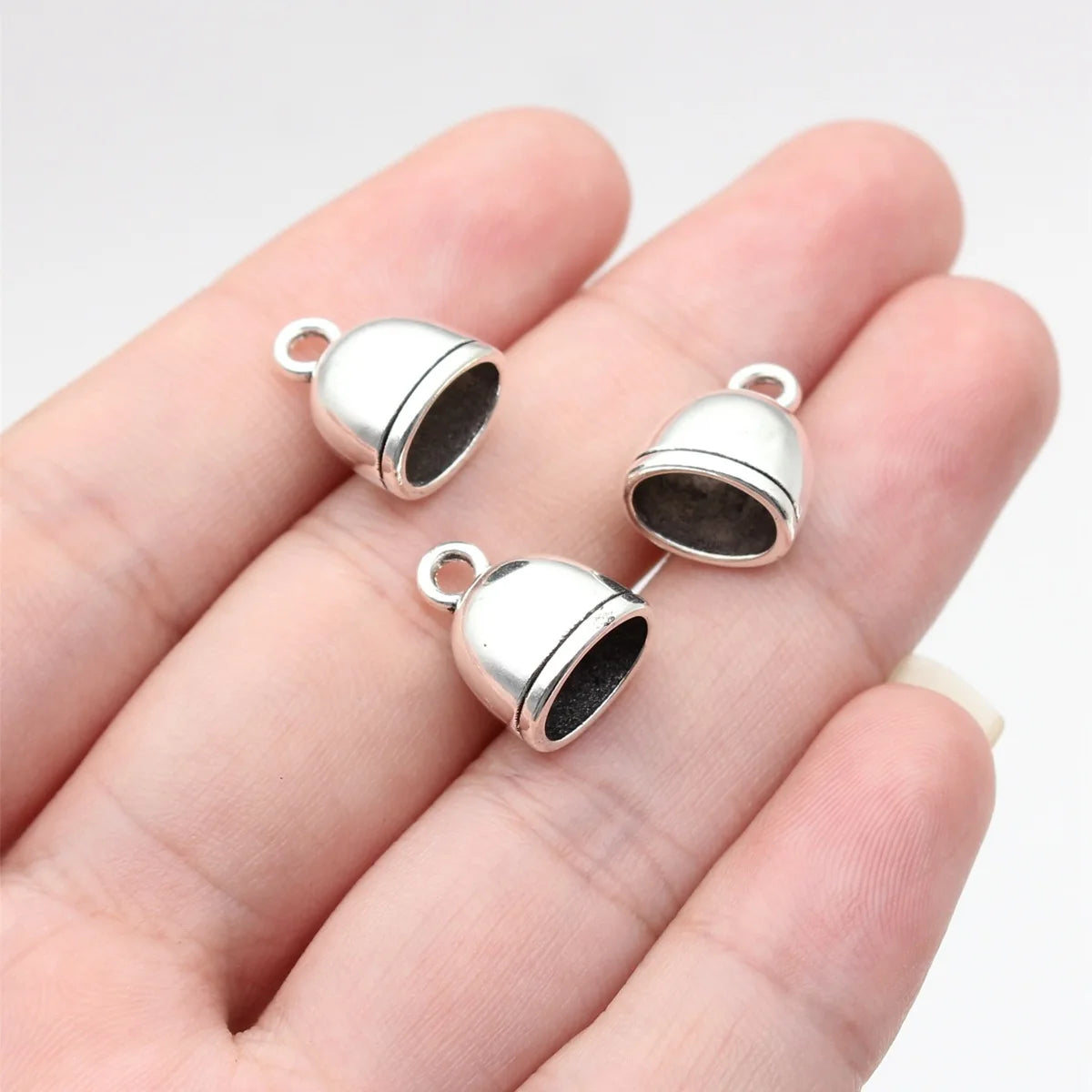 14x11x8.4mm 1.55g Antique Silver Zinc Alloy Tassel Cap Bead Caps for DIY Earrings Necklace Jewelry