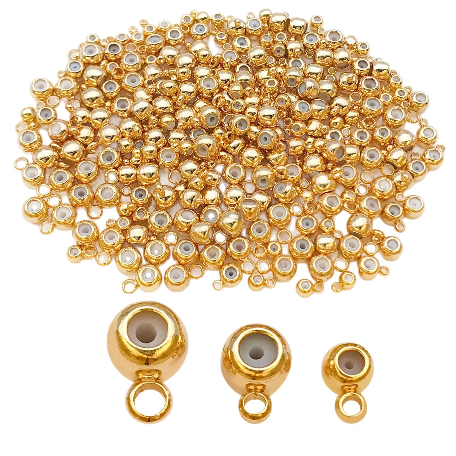Silicone Hanging Positioning Bead Extension Chain for DIY Bracelets Necklaces