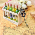 55x16MM Antique Silver Zinc Alloy Bow Crown Key Charm Pendant for DIY Necklace Bracelet Jewelry Making