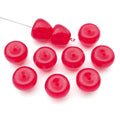 Glossy Acrylic Apple Loose Beads for Bracelet, Phone Chain and Keychain Jewelry Making