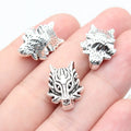 18x12x8mm 3g Multicolor Zinc Alloy Dragon Head Loose Metal Beads for DIY Bracelet Necklace Making
