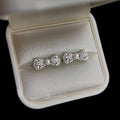 Micro Pave Zircon Copper Bow Stud Earrings Sweet Hollow 3D Minimalist Fashion Jewelry