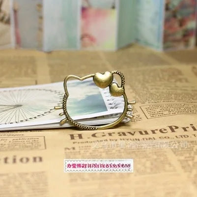 45x33MM Antique Silver Zinc Alloy Cat Head Charm Pendant for DIY Necklace Bracelet Jewelry Making