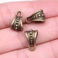 16x10mm 1.2g Multi-Color Zinc Alloy Pendant Bail Connectors for DIY Necklace Charm Jewelry Making